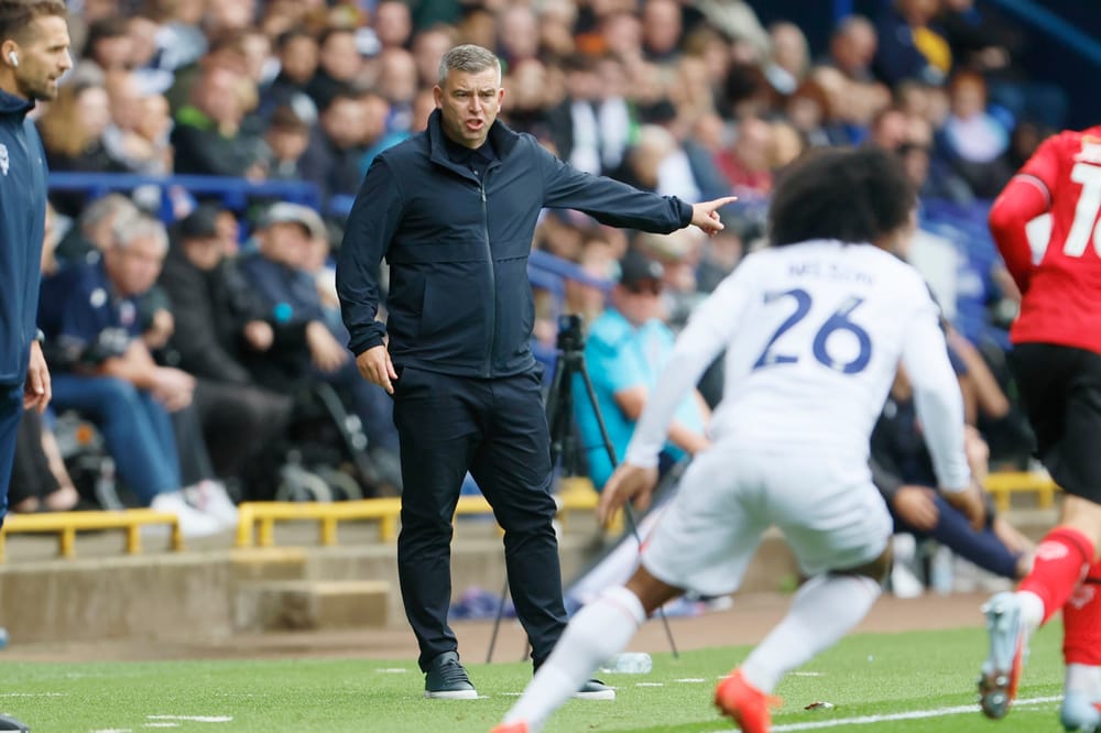 Bolton Wanderers Manager Steven Schumacher  during the EFL Sky Bet Championship match between Bolton Wanderers and Lincoln City at the Toughsheet Community Stadium, Bolton, UK on 29 August 2026.