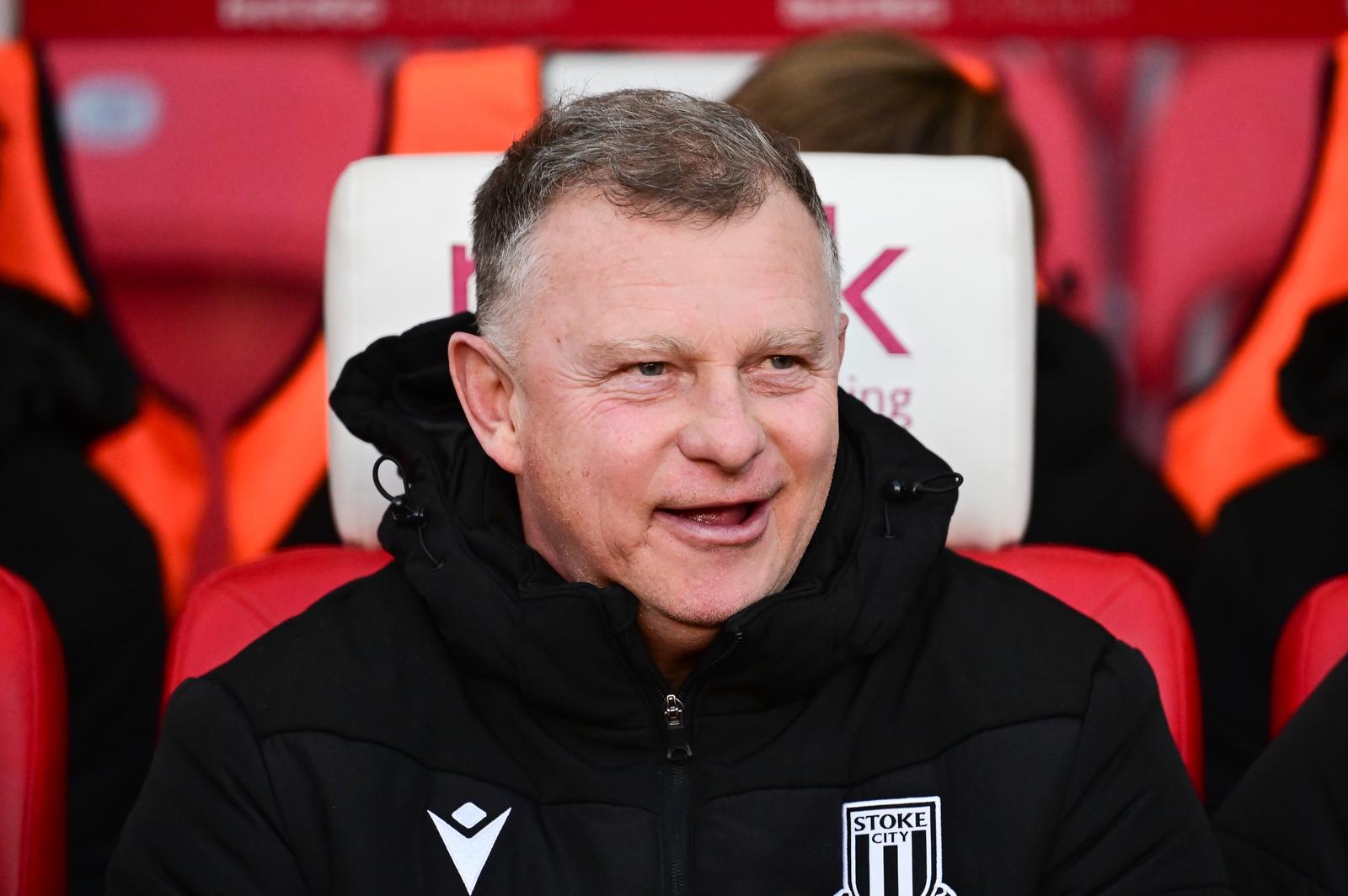 Stoke City Manager Mark Robins during the FA Cup match between Stoke City and Coventry City at the Bet365 Stadium, Stoke-on-Trent, UK on 10 January 2026.