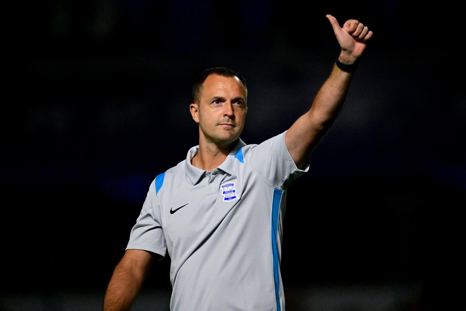 Birmingham City manager Chris Davies during the Pre-Season Friendly match between Birmingham City and Barcelona at the St Andrew's @ Knighthead Park, Birmingham, UK on 31 July 2026.