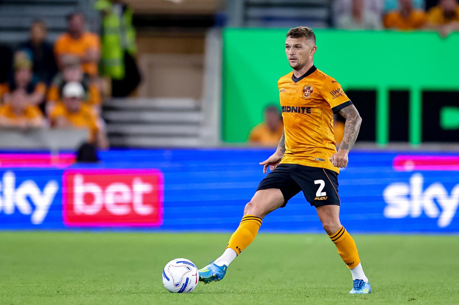 Wolverhampton Wanderers defender Kieran Trippier (2) during the EFL Sky Bet Championship match between Wolverhampton Wanderers and Blackburn Rovers at Molineux, Wolverhampton, UK on 14 August 2026.
